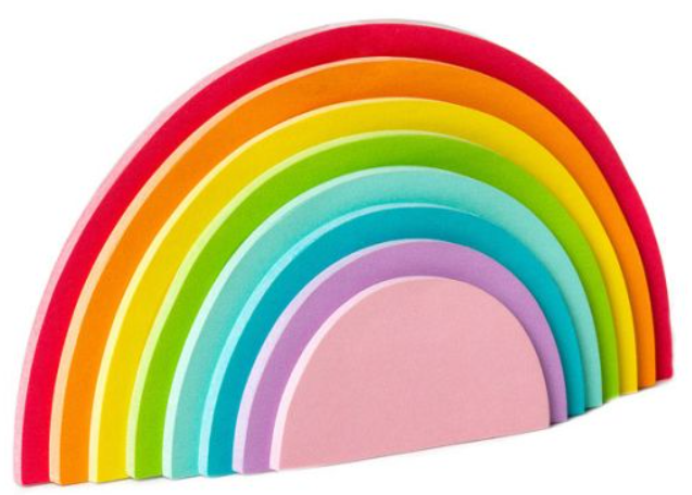 BLOC NOTAS ADH.RAINBOW