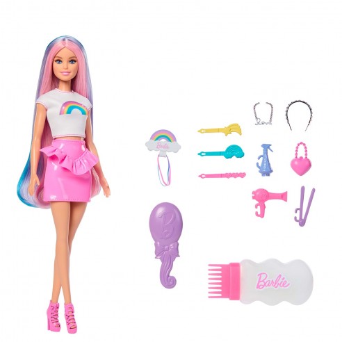 BARBIE PELO ARCOIRIS BRILLANTE