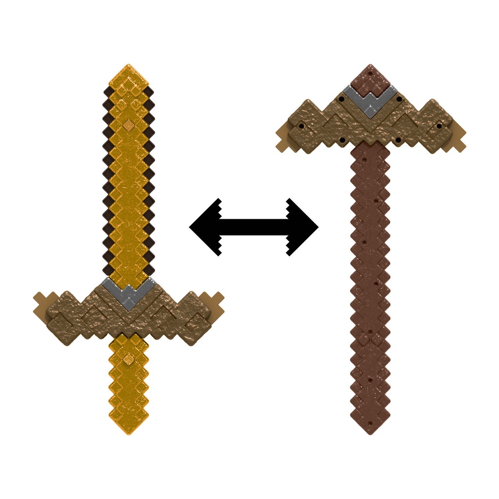 MINECRAFT ESPADA-PICO TRANSF.