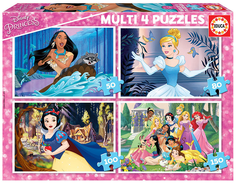 PUZ.50+80+100+150 PRINCESAS D.