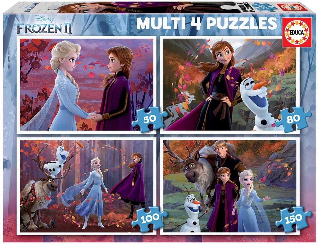 PUZ.50+80+100+150 FROZEN 2