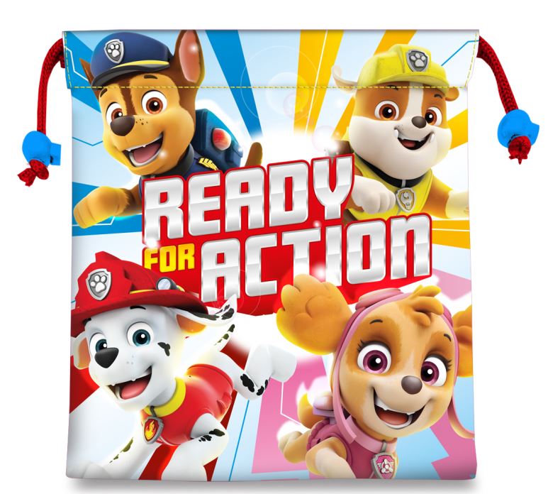 BOLSA COMIDA PAW PATROL 22CM