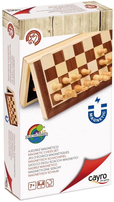AJEDREZ MAGNETICO MARQUETERIA