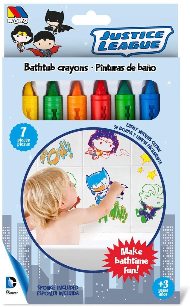 CERAS BAÑO SUPERHER.+ESPONJA