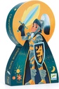 PUZZLE SILUETA CABALLERO LUNA LL