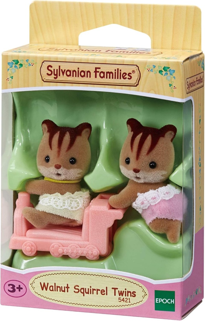 GEMELOS ARDILLA NUEZ SYLVANIAN