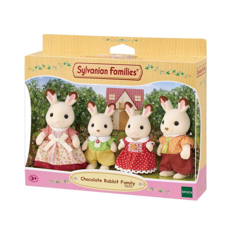 FAMILIA CONEJO CHOCOLATE SYLV.