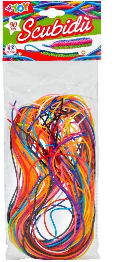 SCOUBIDOUS NEON 30PZAS 80 CM