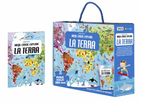LA TERRA-PUZZLE 205 P.+LLIBRE