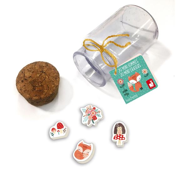 FRASCOS C/20 MINI GOMAS