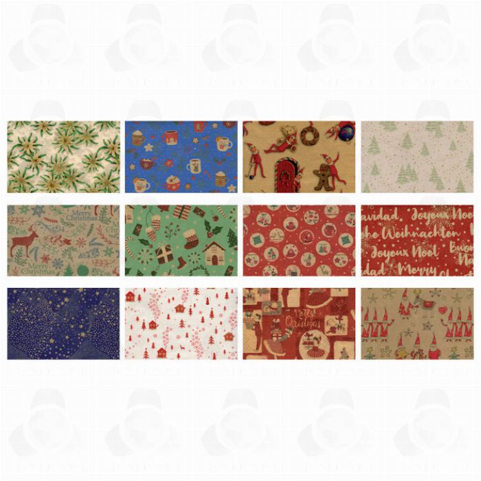 ROLLO PAPEL NAVIDAD NATURA KR.