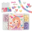 CUENTAS CORAZON DIY PRINCESS MIMI