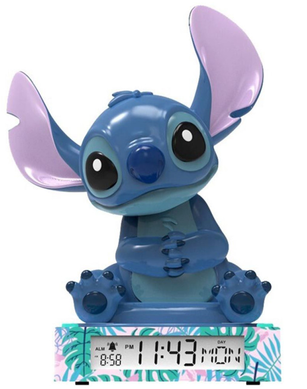 LAMPARA DESPERTADOR 3D STITCH