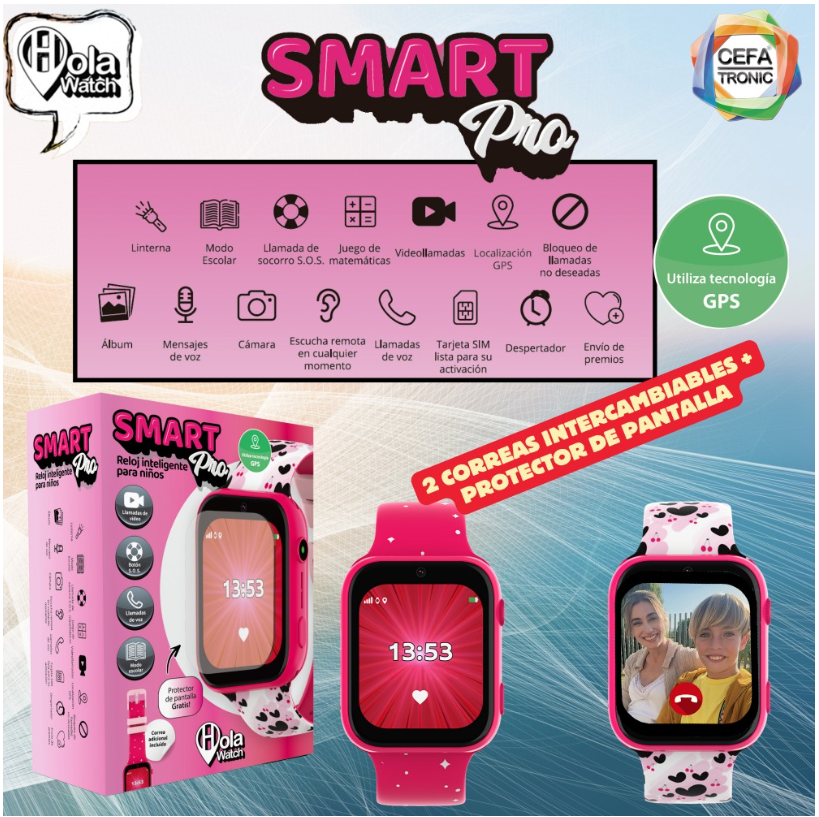 RELOJ SMART PRO PINK