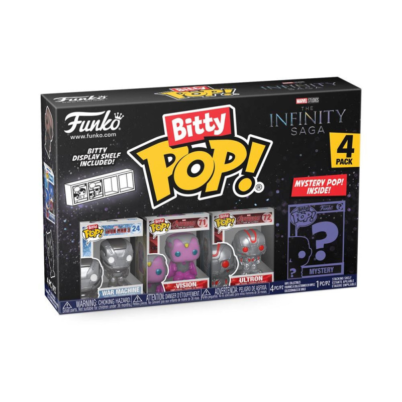 BITTY POP - IRON MAN 4PK