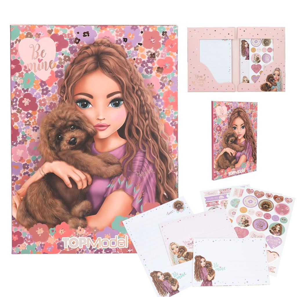SET CARTAS FLORAL TOP MODEL