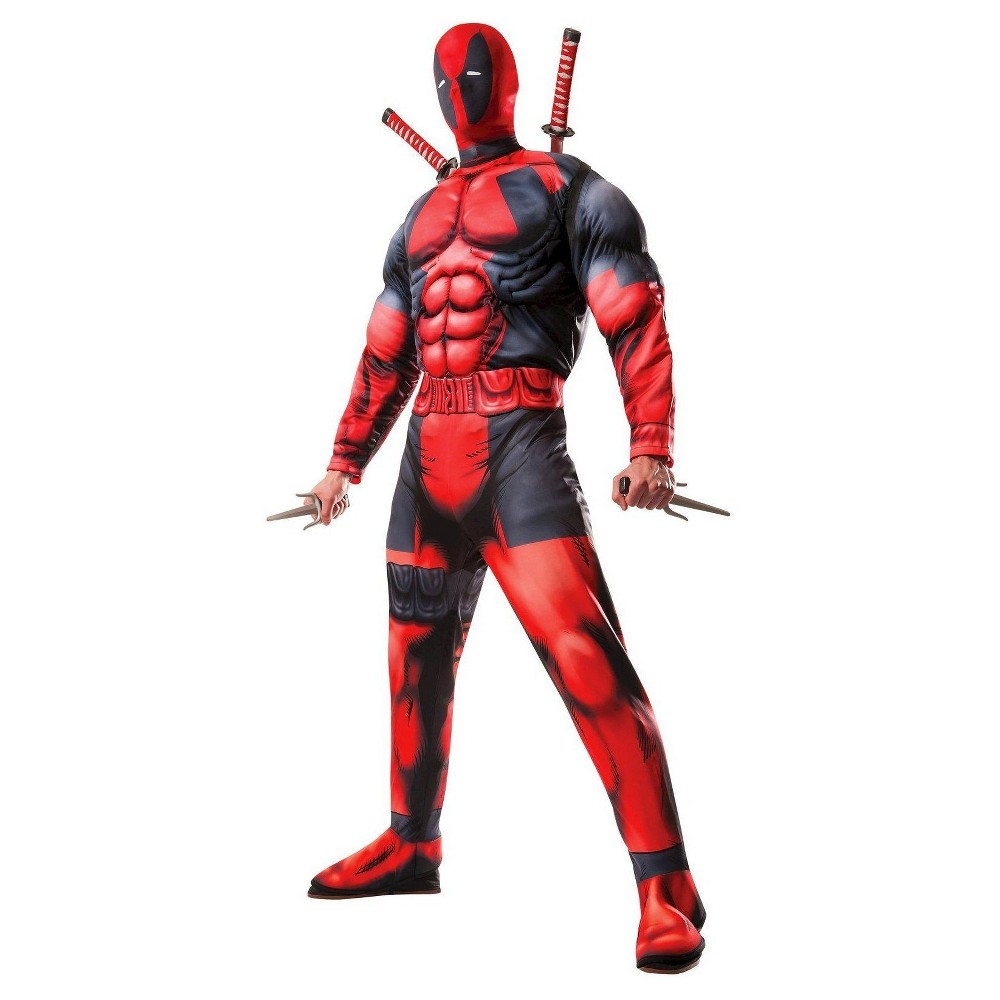 DISFRAZ DEADPOOL DELUXE AD.