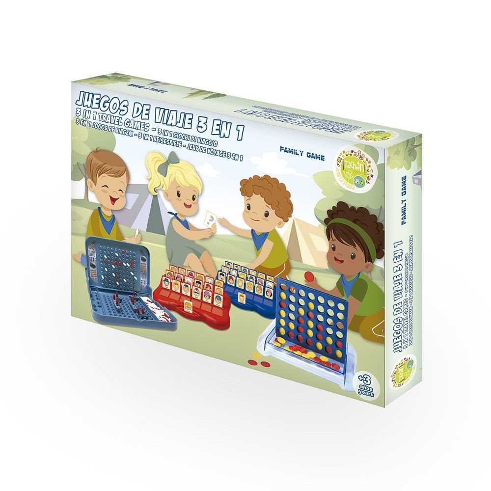 JUEGOS VIAJE 3 EN 1
