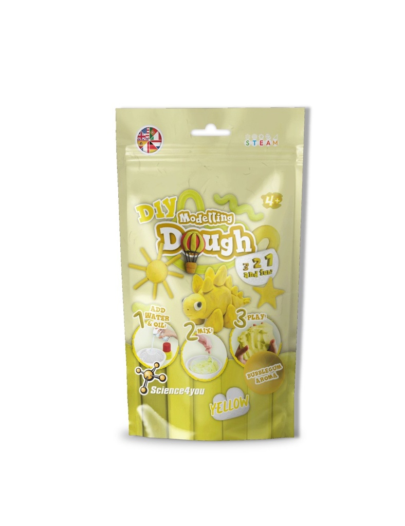 CREA PLASTILINA AMARILLA