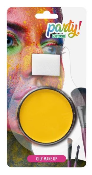 MAQUILLAJE CERA AMARILLA 6 G.