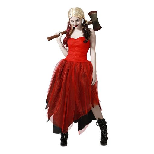 DISFRAZ ARLEQUIN ROJO T.XS-S