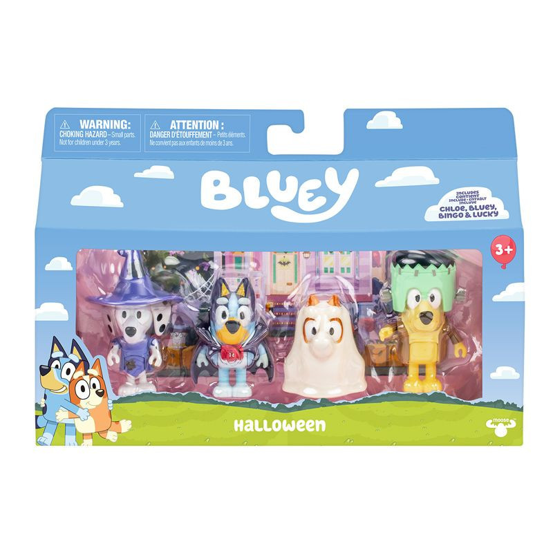 BLUEY PACK 4 FIG. SURT.