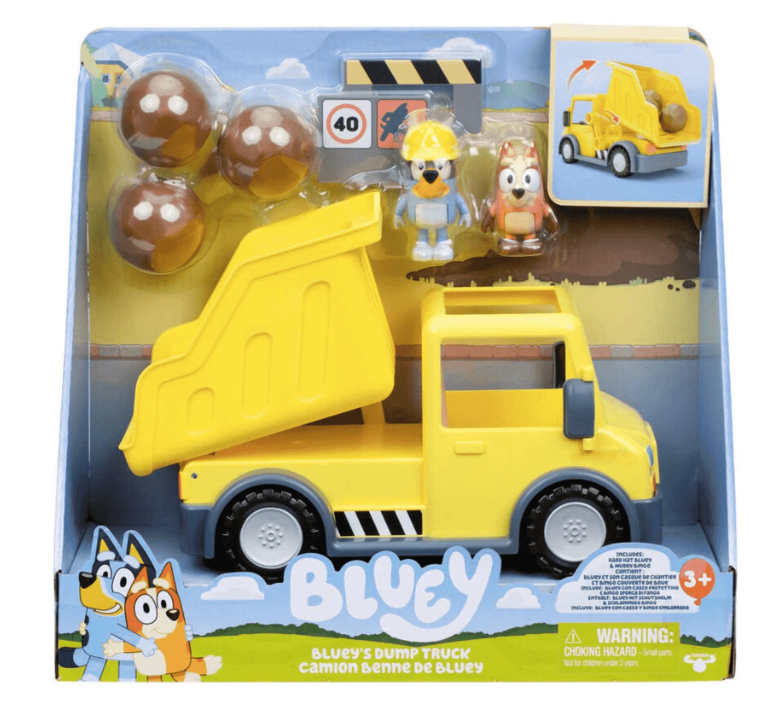 BLUEY CAMION VOLQUETE