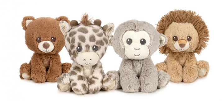 PELUCHES ANIMALES 22 CM. SURT.
