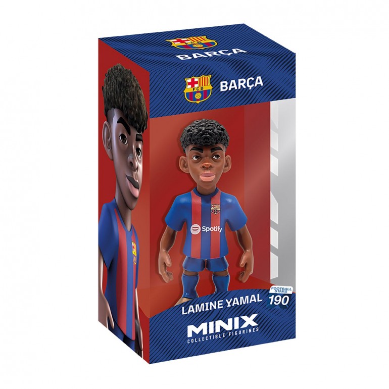 MINIX F.C.B. LAMINE YAMAL 12 CM.