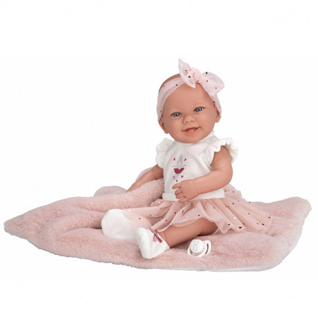 MUÑECA ZOE BAILARINA ROSA