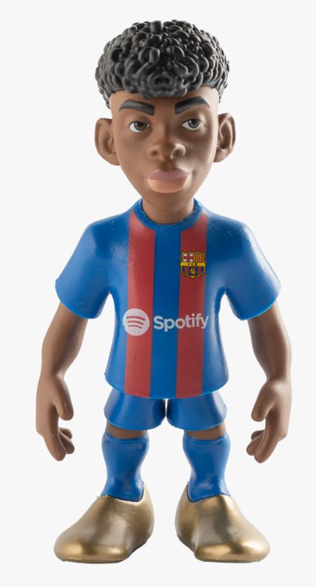 MINIX F.C.B. LAMINE YAMAL 7 CM.
