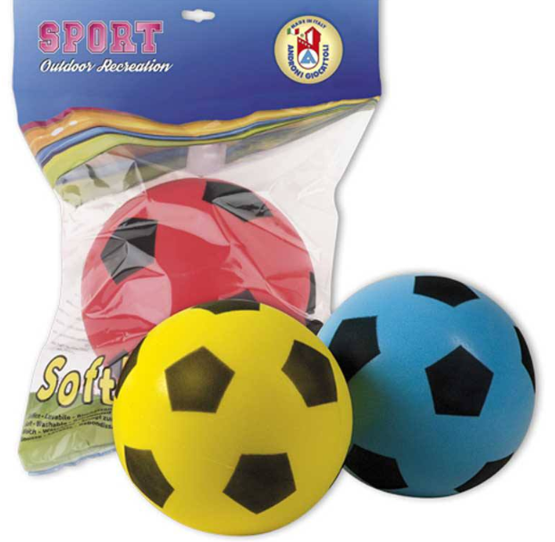 BALON FUTBOL FOAM 200 MM.