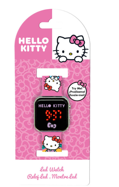 RELOJ LED HELLO KITTY (6x4)