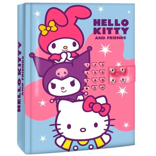 DIARIO SECRETO+SONIDO HELLO KITTY