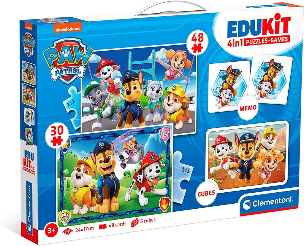EDUKIT 4 EN 1 PAW PATROL