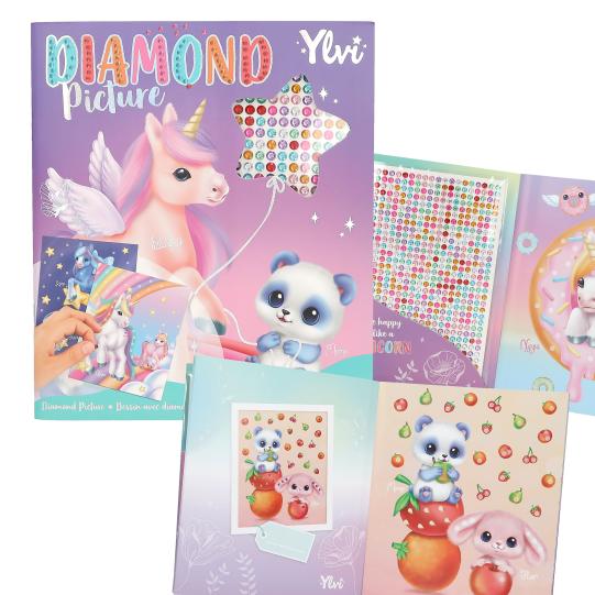 CREA TU LIBRO PEGAT.DIAMANTES YLVI