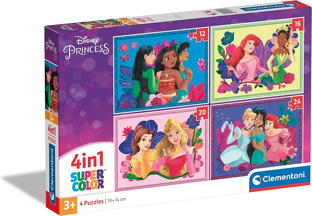 PUZ.12+16+20+24 PRINCESAS