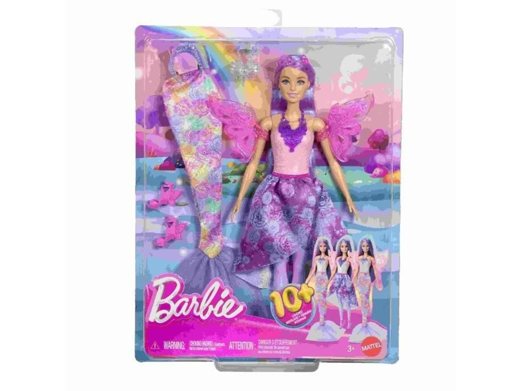 BARBIE FANTASIA 10 LOOKS DIF.