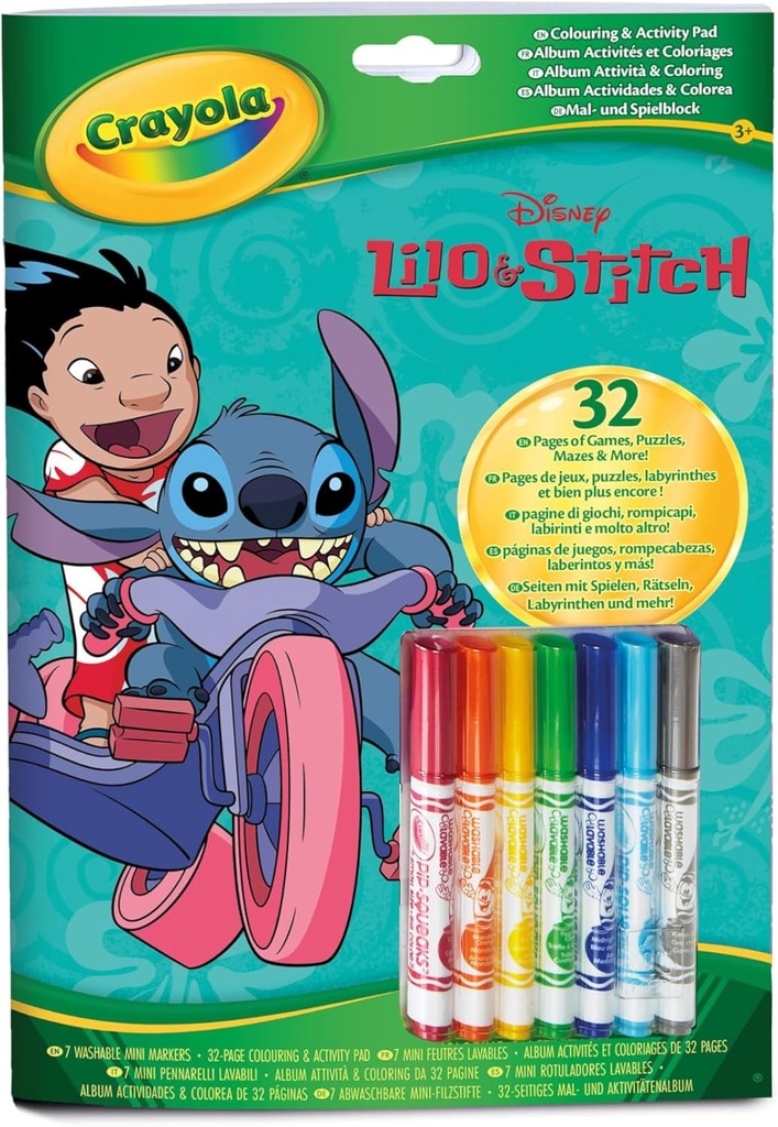 LIBRO ACTIVIDADES LILO Y STITCH