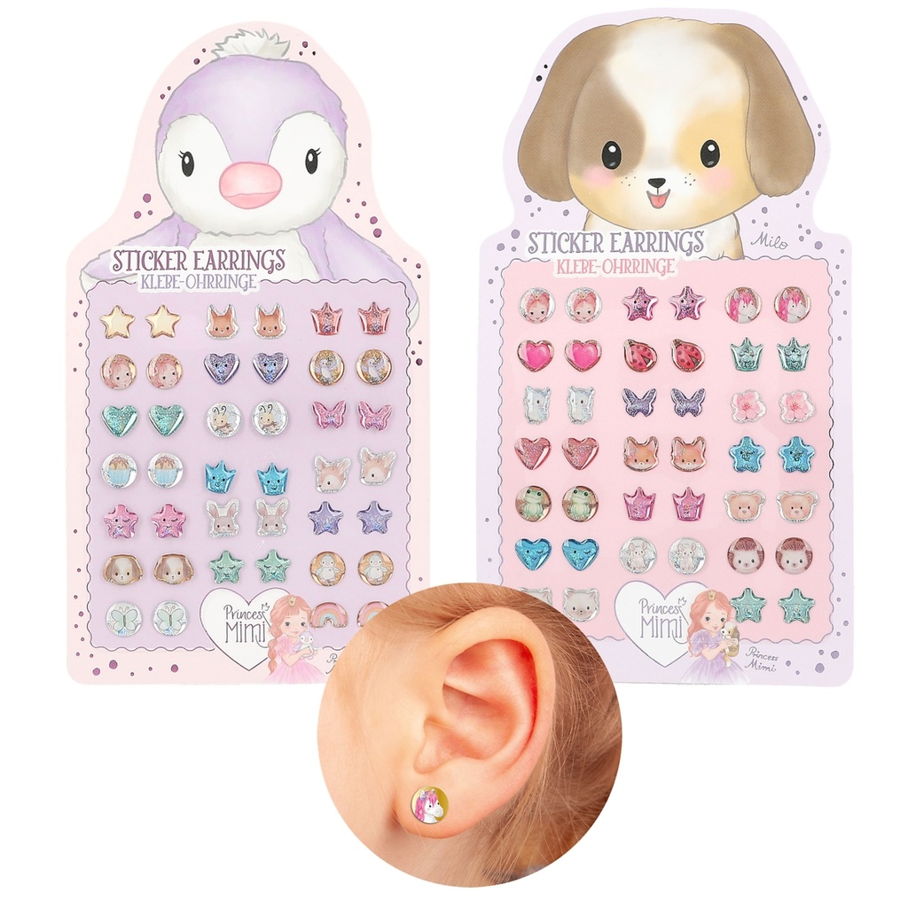 PENDIENTES ADHESIVOS TOP MODEL