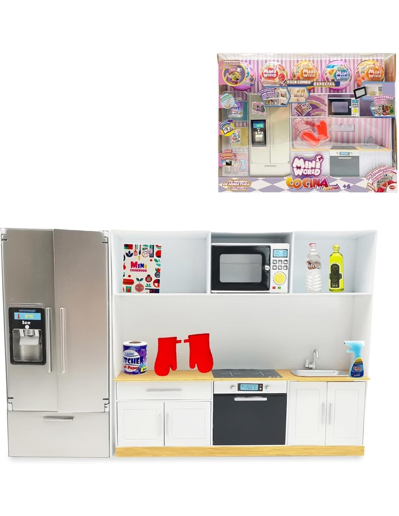 MINI WORLD COCINA C/5 BOLAS