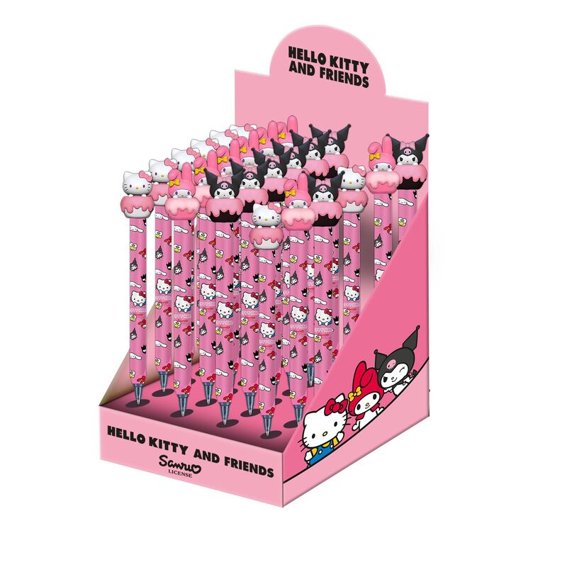 HELLO KITTY BOLIGRAFOS GEL BORRABLES