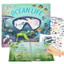 CUADERNO PEGATINAS OCEAN LIFE