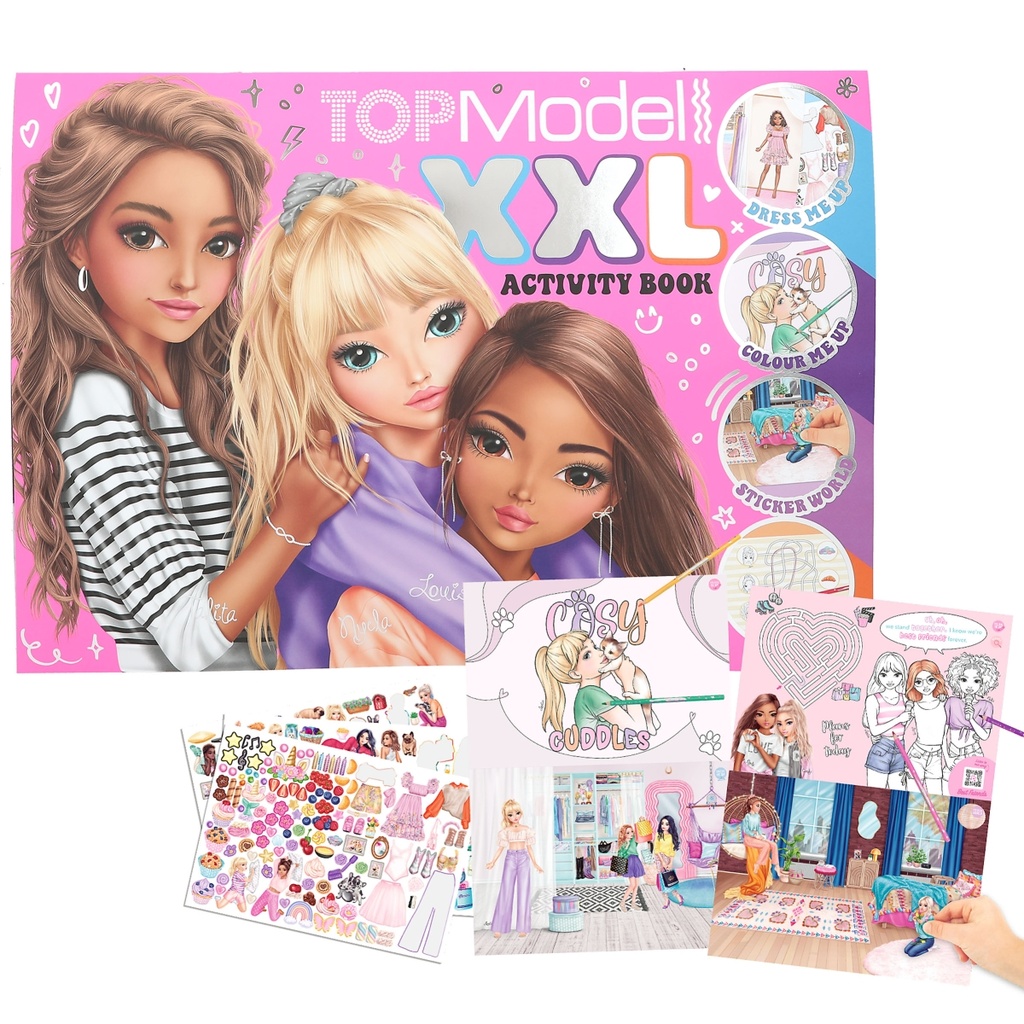 ACTIVITY BOOK XXL TOP MODEL