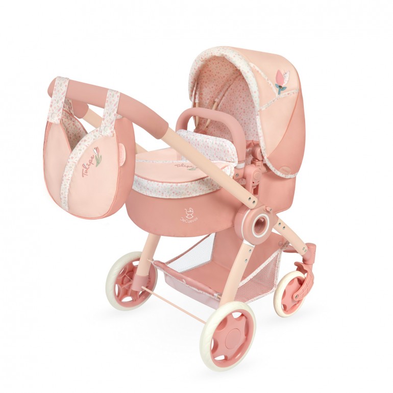 COCHE MUÑECAS TULIPE 3x1