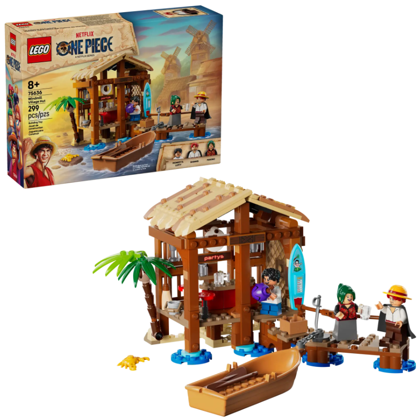 ONE PIECE CABAÑA PUEBLO MOLINO
