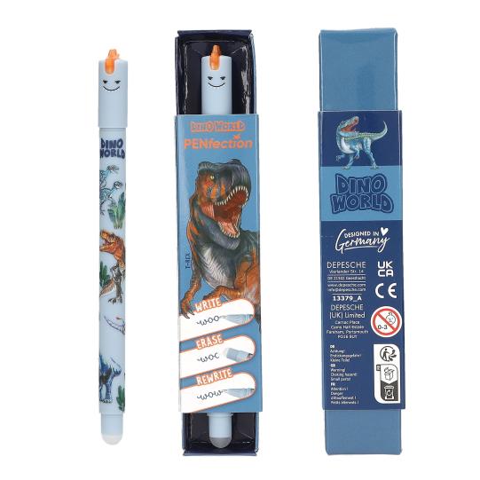 BOLIGRAFO GEL BORRABLE DINO WORLD