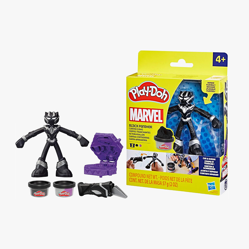 PLAYDOH BLACK PANTHER