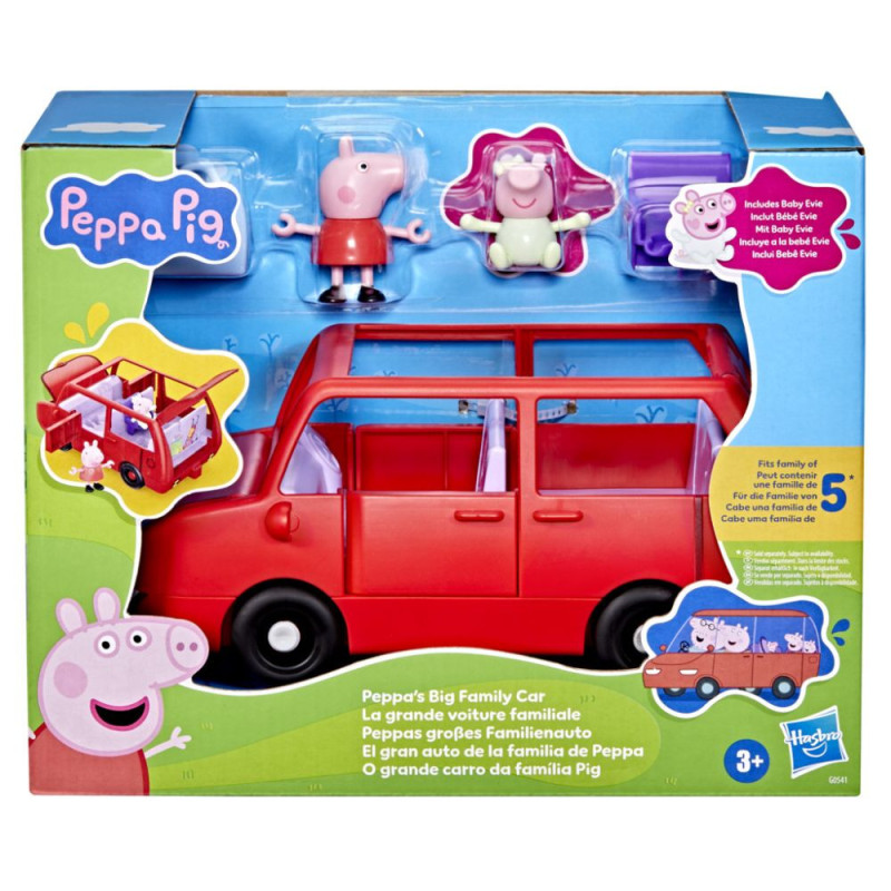 PEPPA PIG AUTO ROJO FAMILIA