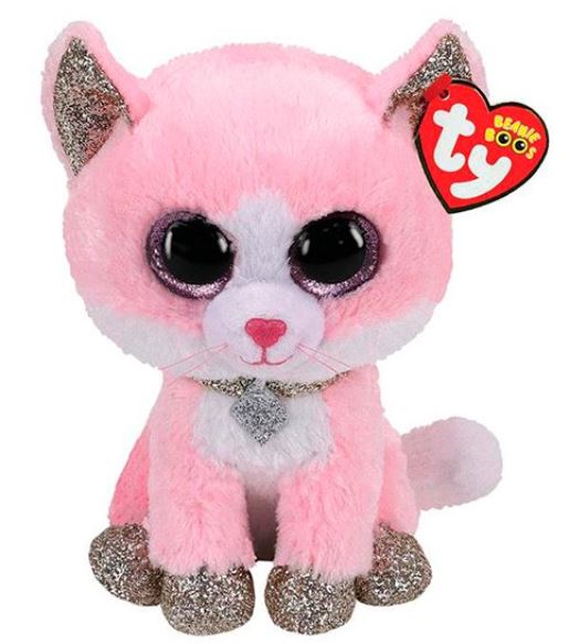 B.BOO GATO ROSA FIONA 15 CM.